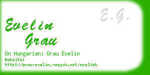 evelin grau business card